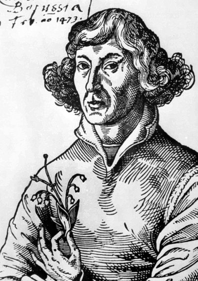 نيكولاس كوبرنيكوس (1473-1543) عالم الفلك البولندي (نقش) بواسطة فنان غير معروف