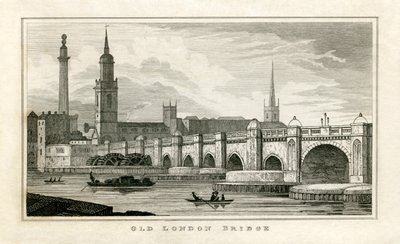Old London Bridge بواسطة غير معروف
