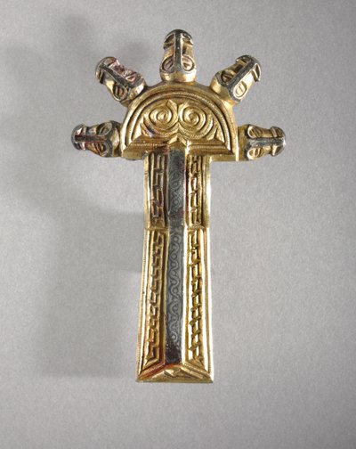 زوج من Fibulae ، Alemannic ، 500s-600s بواسطة غير معروف
