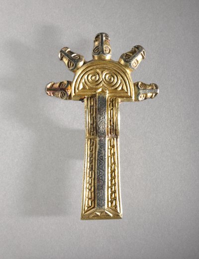 زوج من Fibulae ، Alemannic ، 500s-600s بواسطة غير معروف
