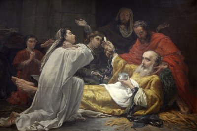 باريس ، فرنسا الرسم في كنيسة القديس فرانسوا كزافييه: وفاة القديس فرانسوا كزافييه ، باريس ، فرنسا بواسطة غير معروف