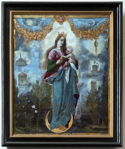 كنيسة الرعية (Parochiekerk Sint-Martinus). تلوين. الحبل بلا دنس ، أو مادونا والطفل. بواسطة فنان غير معروف