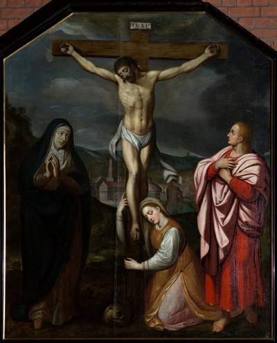 كنيسة الأبرشية (Parochiekerk Sint-Martinus). اللوحة. المعبر. القرن السابع عشر. بواسطة فنان غير معروف