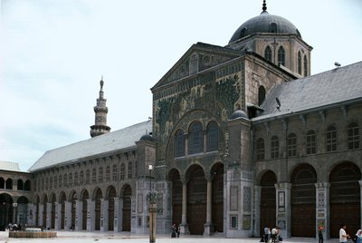 قاعة الصلاة ، المنظر الخارجي ، بنيت 705-715 (صورة) بواسطة غير معروف