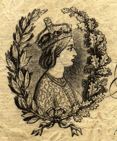 الملكة فيكتوريا 1840 - 1901 (مطبوعة) بواسطة فنان غير معروف