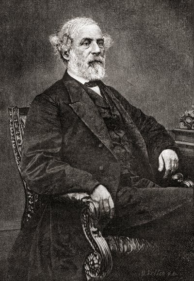 نشر روبرت إدوارد لي ، من مجلة القرن ، عام 1887 (نقش) بواسطة غير معروف
