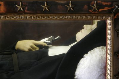 شخصية مستلقية من كنيسة سانت جين دي شانتال في كنيسة الزيارة ، أنيسي ، فرنسا بواسطة غير معروف