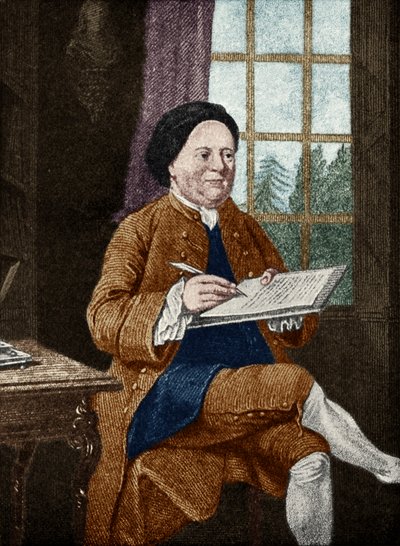 صموئيل ريتشاردسون ، صورة. الكاتب الإنجليزي 19 أغسطس 1689 - 4 يوليو 1761. بواسطة ماسون تشامبرلين بواسطة غير معروف