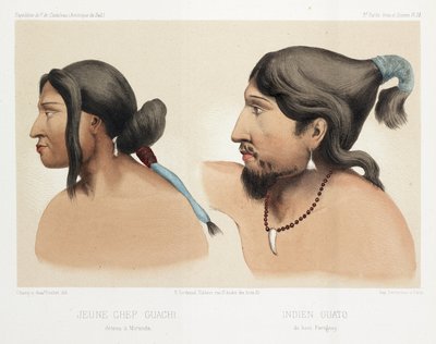 هنود أمريكا الجنوبية ، عام 1843-1847 بواسطة غير معروف