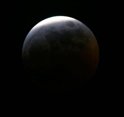 Stage during total lunar eclipse, 3 March 2007 بواسطة غير معروف