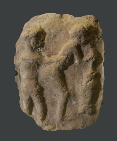 قرص يصور الجماع. بلاد الرافدين حوالي 2000-1600 ق بواسطة غير معروف