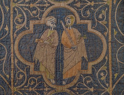 The Clare Chasuble, detail of St Peter and St Paul, British بواسطة غير معروف