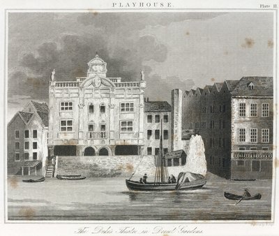 مسرح الدوق ، في حدائق دورست ، لندن ، عام 1820 بواسطة غير معروف