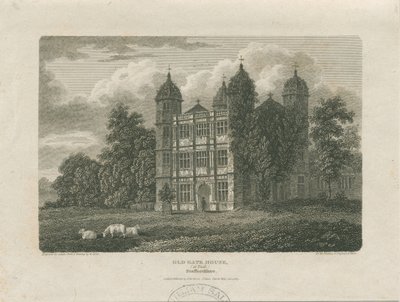 قاعة Tixall - Gatehouse: نقش ، 25 نوفمبر 1775 بواسطة غير معروف