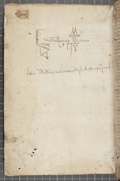 Tractat [لنا] sancti Augustini ، كتبها Augustine of Hippo (قلم وحبر على ورق) بواسطة غير معروف