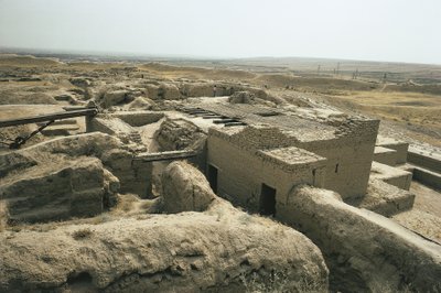 تركمانستان. أنقاض نيسا. قائمة اليونسكو للتراث العالمي ، 2007 بواسطة فنان غير معروف