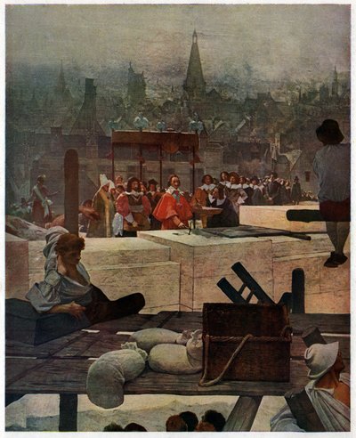 جامعة السوربون ، باريس. بواسطة نيكولاس ليز