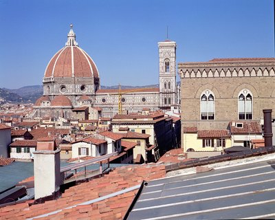 منظر للكاتدرائية و Campanile و Orsanmichele (الصورة) بواسطة غير معروف