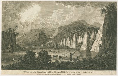 Wetton - وادي المنوع: حفر ، بدون تاريخ [القرن التاسع عشر] بواسطة غير معروف