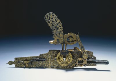قفل عجلة من بندقية صيد ، c.1660-1720 بواسطة غير معروف