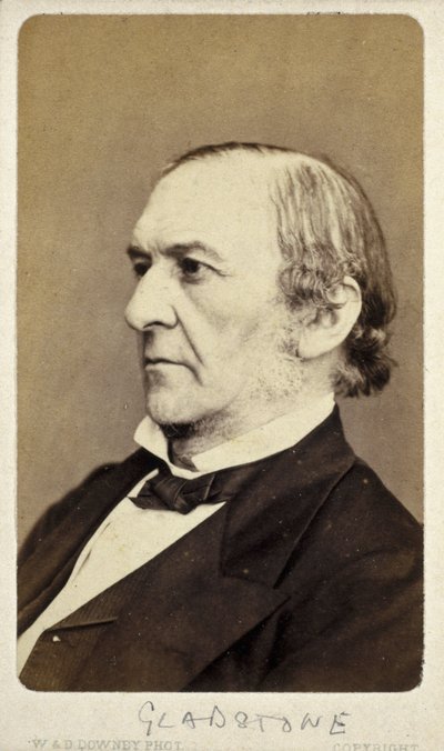 William Ewart Gladstone, English Liberal statesman, c 1870s بواسطة فريدريك (المرتبط ب) بارنارد