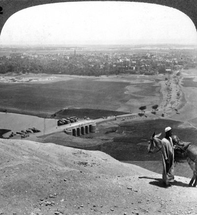 أسيوط ، أكبر مدن الصعيد ، 1905. بواسطة أندروود أند أندروود