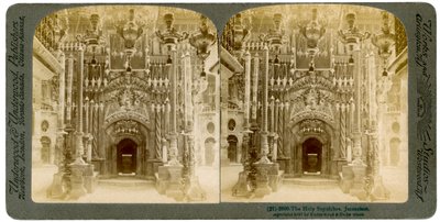 كنيسة القيامة ، القدس ، فلسطين ، 1897. بواسطة أندروود أند أندروود