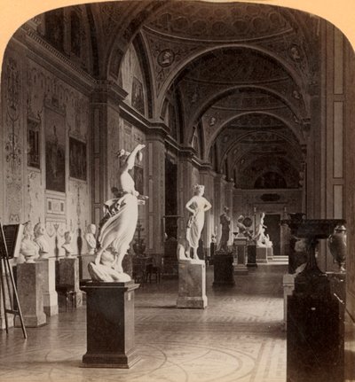 معرض النحت الحديث ، في الإرميتاج ، سانت بطرسبرغ ، روسيا ، 1898. بواسطة أندروود أند أندروود