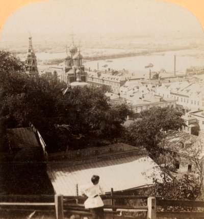 نيجني نوفغورود ، روسيا ، مكان السوق الصيفي لجميع الأمم ، 1898. بواسطة أندروود أند أندروود