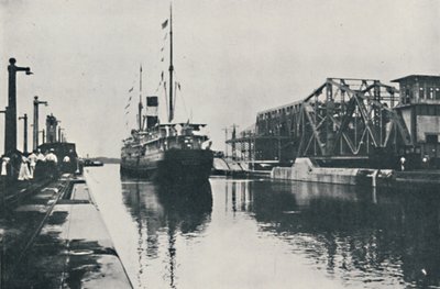 افتتاح قناة بنما عام 1916 بواسطة أندروود أند أندروود
