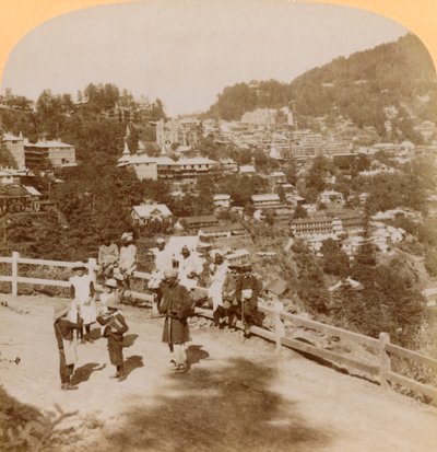 سيملا ، منتجع جبال الهيمالايا الجميل ... ، الهند ، 1902. بواسطة أندروود أند أندروود