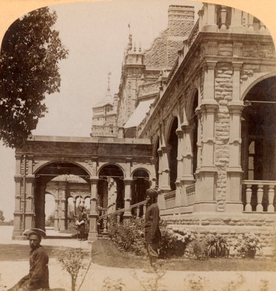 الواجهة الجنوبية لنزل فايسرغال ... في سيملا ، العاصمة الصيفية الساحرة للهند ، 1902. بواسطة أندروود أند أندروود