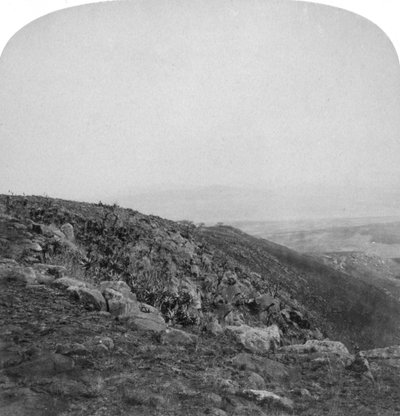 المنحدر الجنوبي لسبون كوب ، جنوب أفريقيا ، حرب البوير ، 1901. بواسطة أندروود أند أندروود