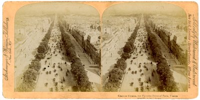 الشانزليزيه ، باريس ، فرنسا ، 1894. بواسطة أندروود أند أندروود