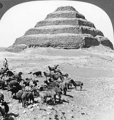 هرم سقارة ، مصر ، 1905. بواسطة أندروود أند أندروود