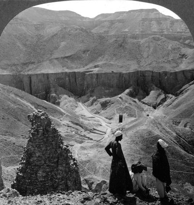 وادي مقابر ملوك طيبة ، مصر ، 1905. بواسطة أندروود أند أندروود