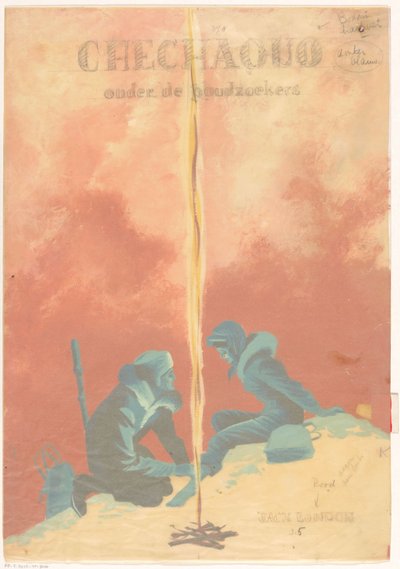 تصميم الفرقة لـ: جاك لندن ، Chechaquo من بين المنقبين (Chechaquo وأجهزة ضبط الوقت القديمة) ، 1958 بواسطة غير معروف