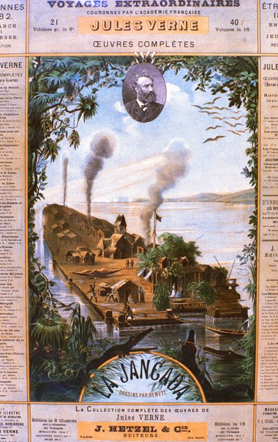 Loire Atlantique N * 191 - نانت - متحف جول فيرن - ملصق بواسطة غير معروف