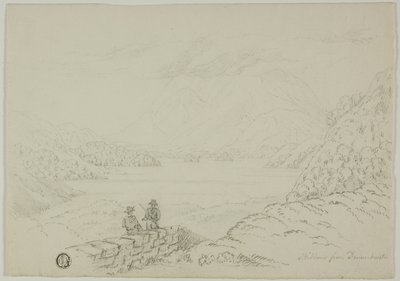 Skiddaw من ديروينت ووتر بواسطة غير معروف