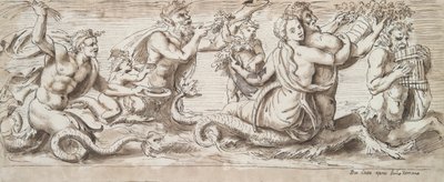 Tritons و Nereids وشخصيات أخرى بواسطة غير معروف