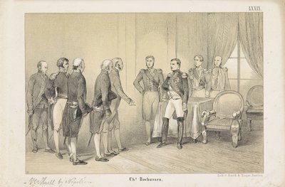 فيرهويل مع نابليون ، 1806 بواسطة تشارلز روتشوسن