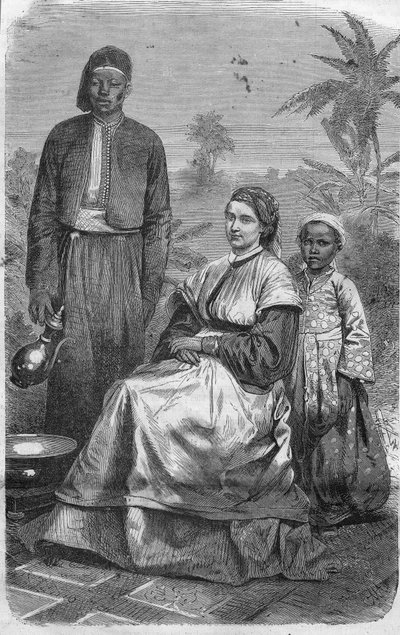 ألكسندررين بترونيلا فرانسينا تين (1839 1869). مسافر هولندي قُتل في وسط إفريقيا على يد الطوارق. بواسطة فنان غير معروف