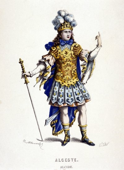 ألكيد في أوبرا "" Alceste (أو Le Triomphe d