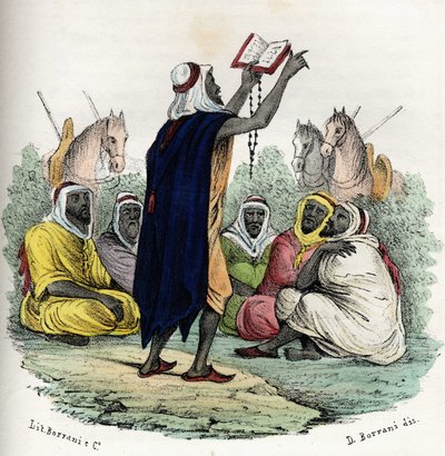 Algeria. The Emir Abd el Kader (Abd-el-Kader or ibn Muhyi al-Din al-Hasani (al Din al-Hasani) (1808-1883) called for a first jihad (holy war) in 1832. In “” Storia d