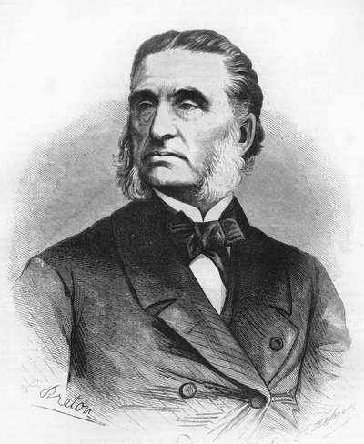 أرماند تروسو (1801-1867) ، طبيب فرنسي. بواسطة فنان غير معروف