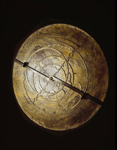 الإسطرلاب التابع لعالم الفلك جاليليو جاليلي (الجليل) (1564-1642) لدراساته. فلورنسا ، معهد ومتحف تاريخ العلوم. بواسطة فنان غير معروف