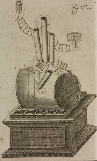باخوس على البرميل، مشروع مانيكان لإطلاق الألعاب النارية من Grand Art d