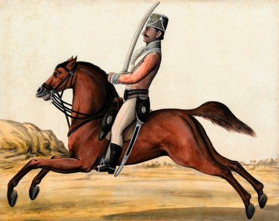 سلاح الفرسان البنغال الأصلي ، 1788 حوالي بواسطة غير معروف