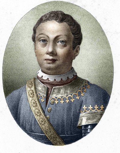 برتراند دو جيسكلين ، شرطي فرنسا (1314-1380) بواسطة فنان غير معروف