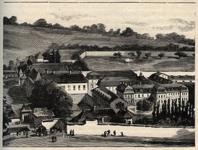 Central House of Clairvaux (سجن Clairvaux) - Champagne-Ardenne - نقش في "" PATRIE - وصف دقيق لفرنسا في 6 مجلدات بواسطة LUCIEN HUARD - نهاية القرن التاسع عشر بواسطة فنان غير معروف